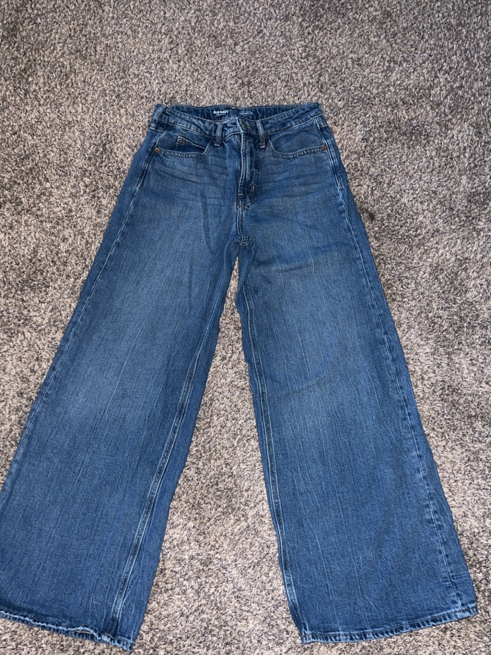 Old Navy Wide-Leg Jeans in Blue Denim